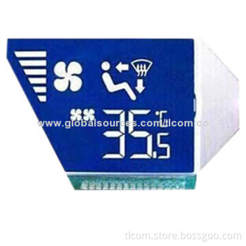 Segment Alphanumeric LCD Modules, STN Negative LCD Manufacturer/Full Viewing Area/Customized Module